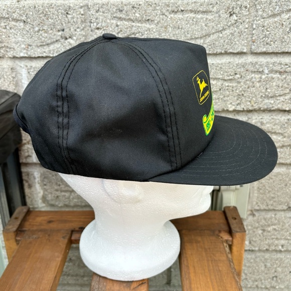 Vintage 90s John Deere Carmichaels 40th Anniversary SnapBack baseball cap Hat - Picture 3 of 13